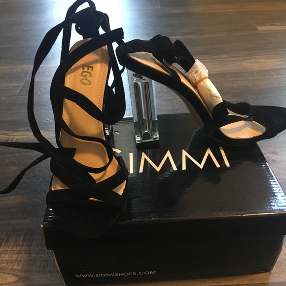 Ego official - Ankle Wrap Black suede - Picture 2 of 2